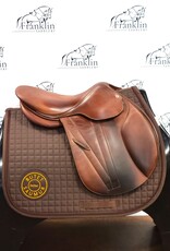 Butet Used Butet 2021 Balmoral 16" Seat 2 Flap Standard Tree Gold Saddle
