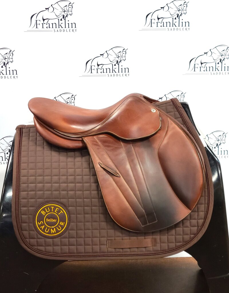 Butet Used Butet 2021 Balmoral 16" Seat 2 Flap Standard Tree Gold Saddle