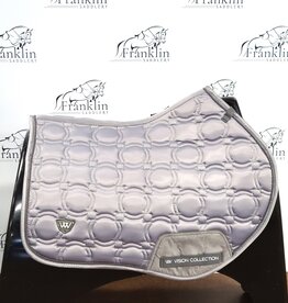 Woof Wear Woof Wear Vision Close Contact Brushed Steel Saddle Pad