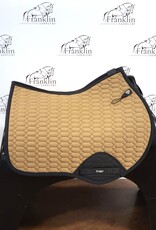 Catago Catago Fir Tech Grand Jumping Saddle Pad Kangaroo (Beige) with Black Border
