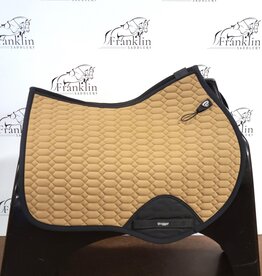 Catago Catago Fir Tech Grand Jumping Saddle Pad Kangaroo (Beige) with Black Border