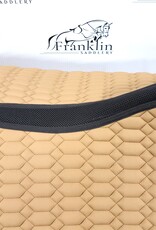 Catago Catago Fir Tech Grand Jumping Saddle Pad Kangaroo (Beige) with Black Border