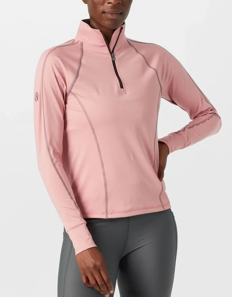 Ovation Ovation Women's Long Sleeve Base Layer Muted Clay (Pink)
