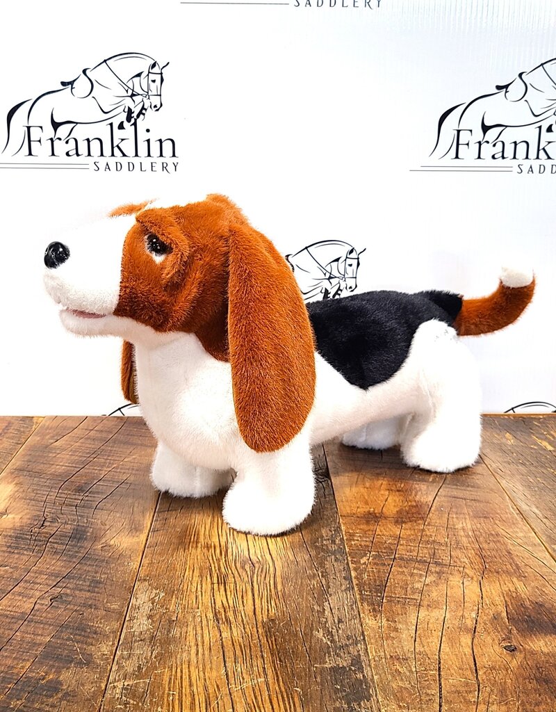 Basset hound plush sales
