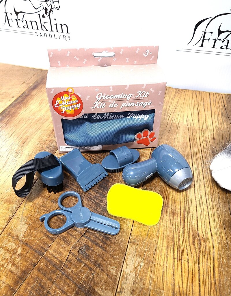 LeMieux LeMieux Toy Puppy Grooming Kit Ice Blue