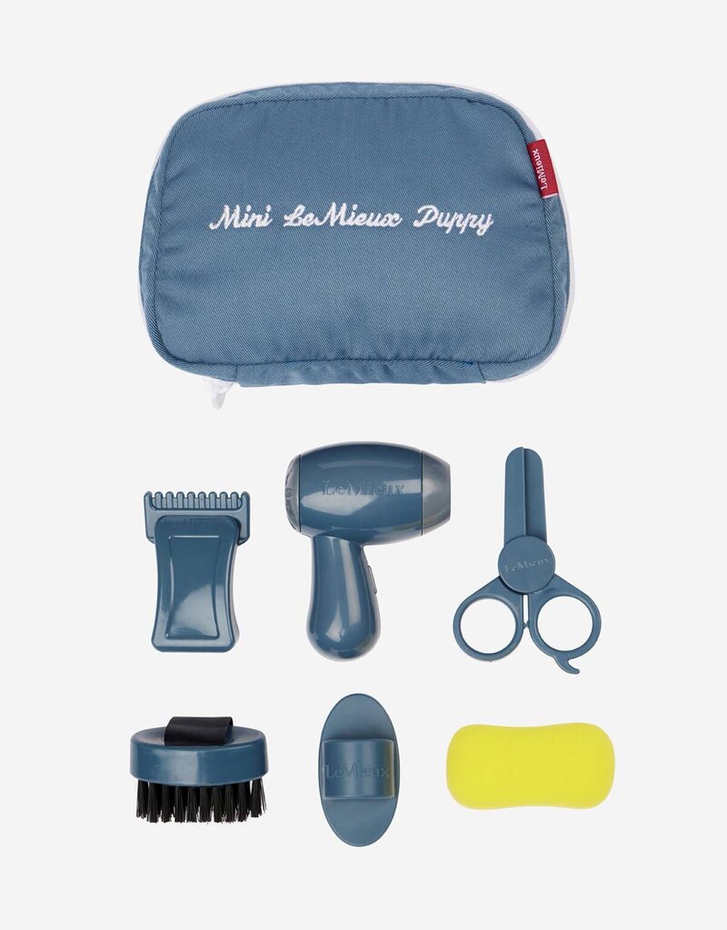LeMieux LeMieux Toy Puppy Grooming Kit Ice Blue
