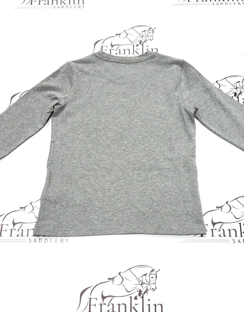Ariat Ariat Youth Champion Pony Long Sleeve Shirt Heather Grey