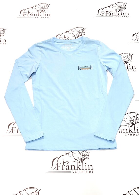Ariat Ariat Women's Course Seal Long Sleeve Shirt Cerulean