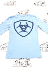 Ariat Ariat Women's Course Seal Long Sleeve Shirt Cerulean
