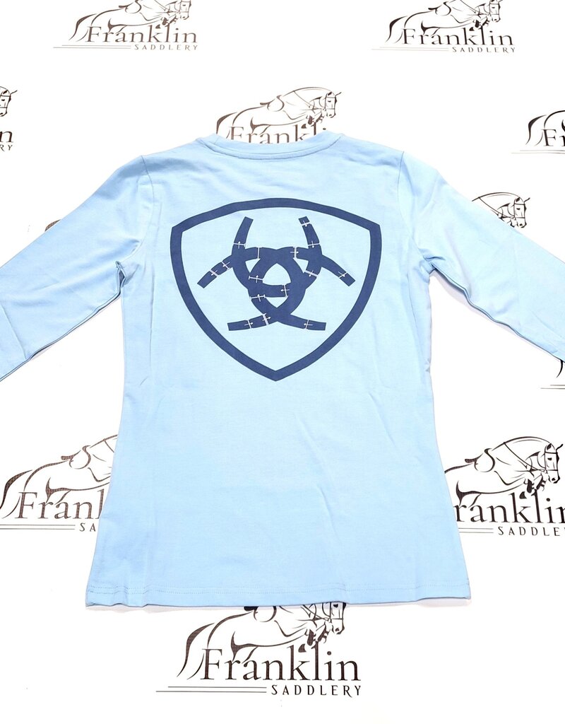 Ariat Ariat Women's Course Seal Long Sleeve Shirt Cerulean