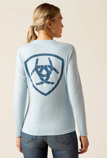 Ariat Ariat Women's Course Seal Long Sleeve Shirt Cerulean