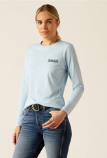 Ariat Ariat Women's Course Seal Long Sleeve Shirt Cerulean