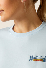 Ariat Ariat Women's Course Seal Long Sleeve Shirt Cerulean