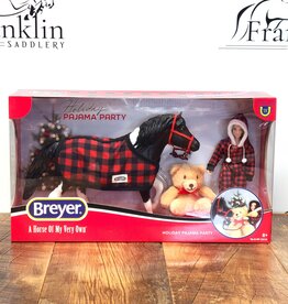 Breyer Breyer Holiday Pony Playset 2024: Holiday Pajama Party
