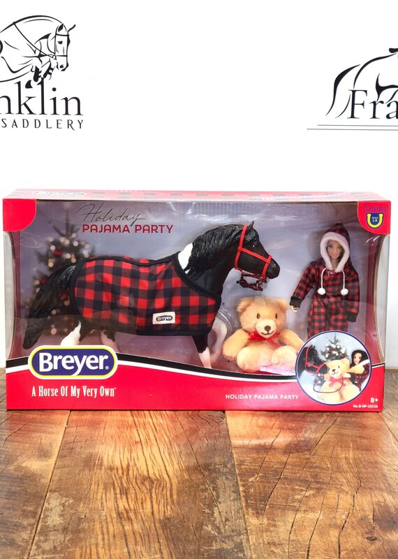 Breyer Breyer Holiday Pony Playset 2024: Holiday Pajama Party