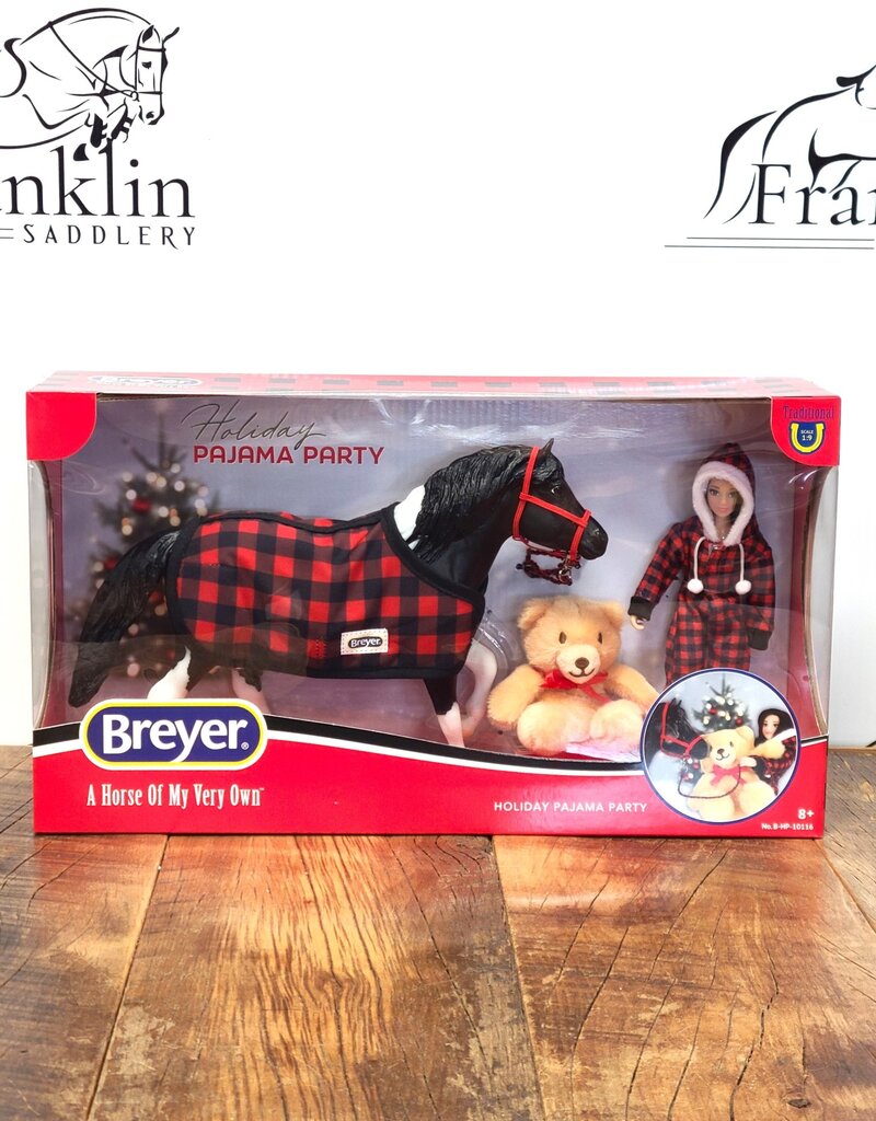 Breyer Breyer Holiday Pony Playset 2024: Holiday Pajama Party