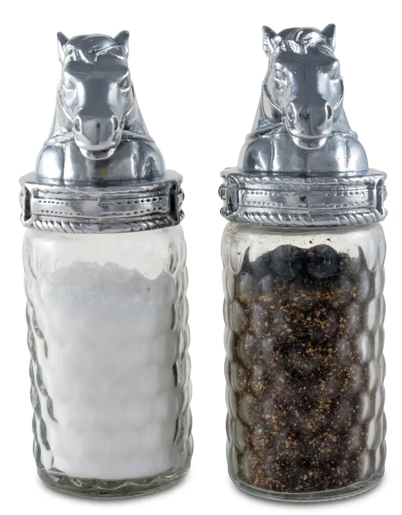 Arthur Court Arthur Court Horse Salt and Pepper Shaker Set