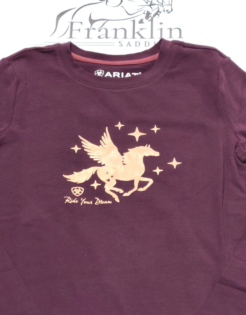 Ariat Ariat Youth Dreams Long Sleeve Mulberry