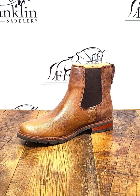 Ariat Ariat Women's Wexford Chelsea Boot Metallic Pearl/Polo Brown