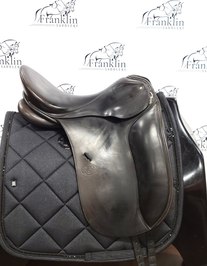 JES Elite Dressage Saddle 18" Seat Consignment #712