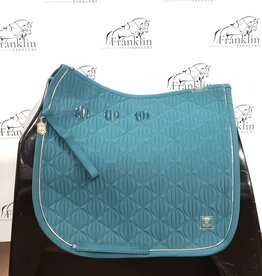 Eskadron Eskadron Heritage Softshell Emblem Dressage Saddle Pad Vintage Green Full