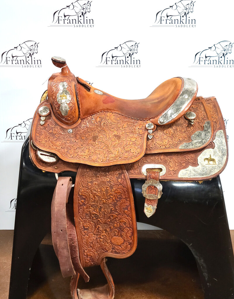 Billy Cook Western Pleasure Saddle 16" Seat Consignment #729