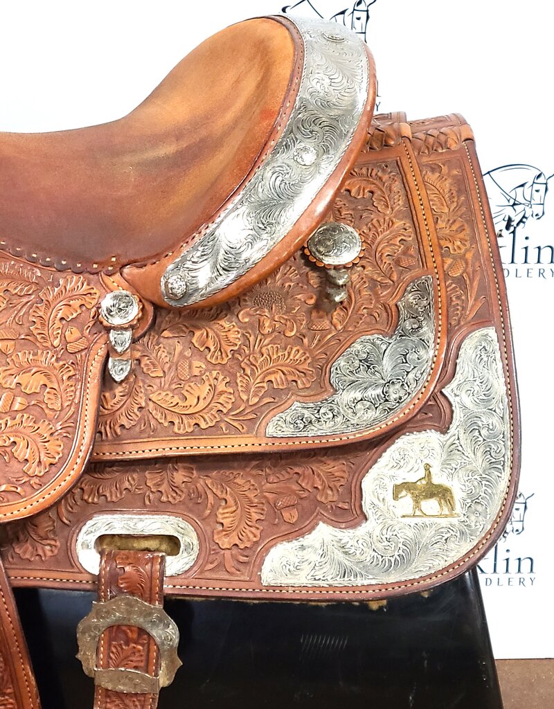 Billy Cook Western Pleasure Saddle 16" Seat Consignment #729