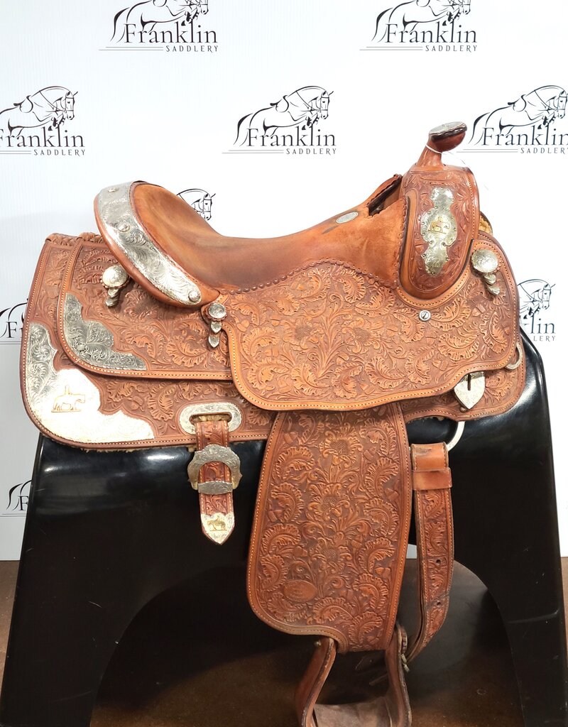 Billy Cook Western Pleasure Saddle 16" Seat Consignment #729