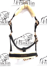 Eskadron Eskadron Heritage Faux Leather Halter with Fleece Black