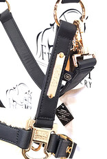 Eskadron Eskadron Heritage Faux Leather Halter with Fleece Black