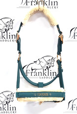 Eskadron Eskadron Heritage Faux Leather Halter with Fleece Vintage Green