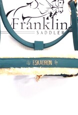 Eskadron Eskadron Heritage Faux Leather Halter with Fleece Vintage Green