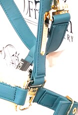 Eskadron Eskadron Heritage Faux Leather Halter with Fleece Vintage Green
