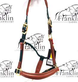 LUSSO Lusso Padded Breakaway Halter Hunter Green