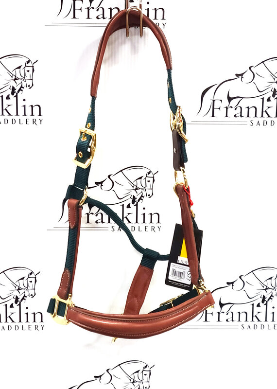LUSSO Lusso Padded Breakaway Halter Hunter Green