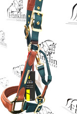 LUSSO Lusso Padded Breakaway Halter Hunter Green