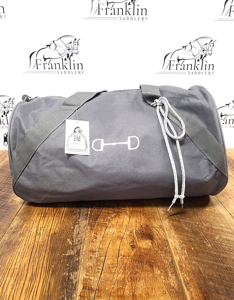 Stirrups Clothing Company Stirrups Clothing Company Large Dee Ring Bit Duffle Charcoal