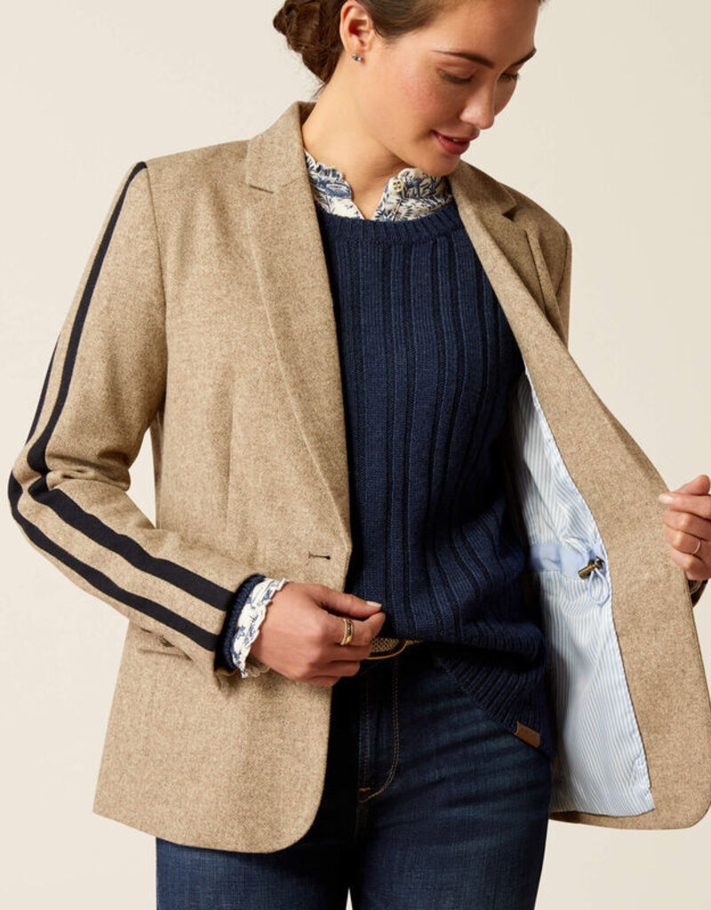 Ariat Ariat Women's Dornie Camel Herringbone Blazer