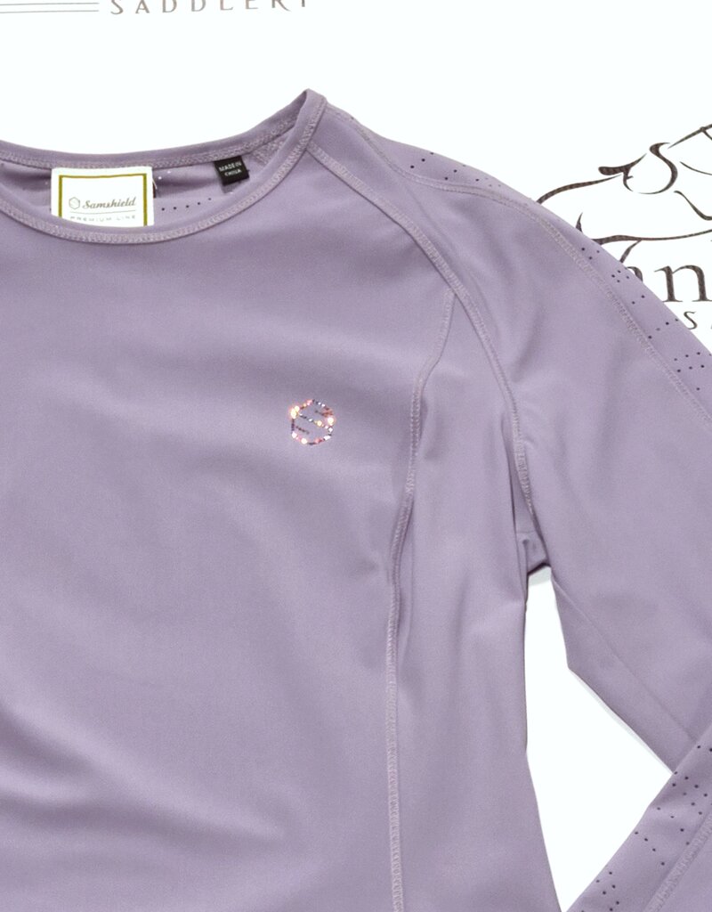Samshield Samshield Evy Air Waves Long Sleeve Lavender Gray