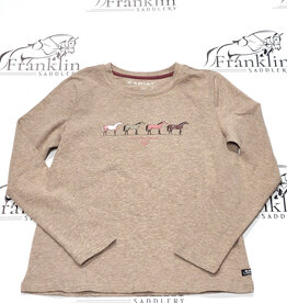 Ariat Ariat Youth Different Color Long Sleeve Banyan Bark Heather