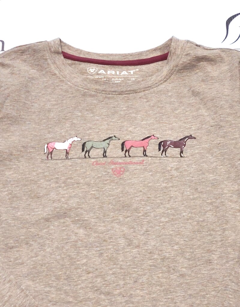Ariat Ariat Youth Different Color Long Sleeve Banyan Bark Heather