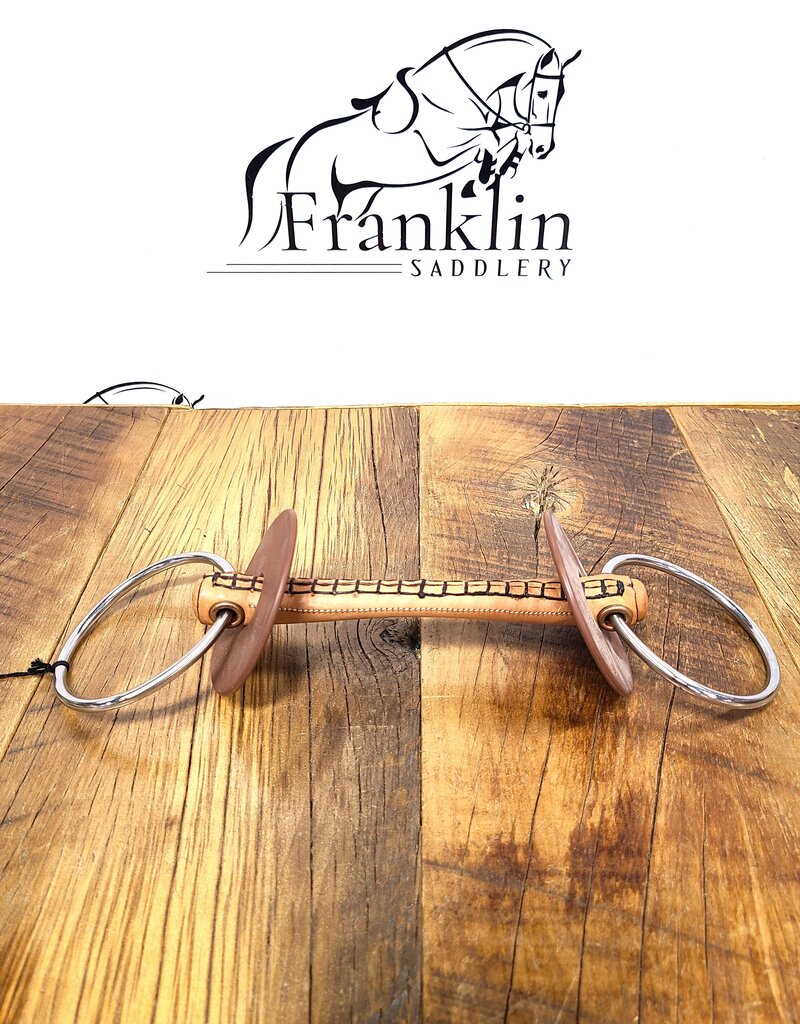 Beris Leather Loose Ring Bit