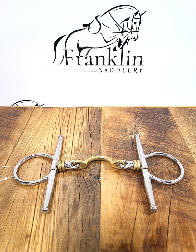 Jump In Jump In' Full Cheek French Link High Port with Rollers Bit