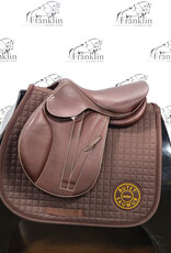 Butet Butet Premium Integrated L 15" Seat 1.5 Flap Standard Tree DF Gold Saddle