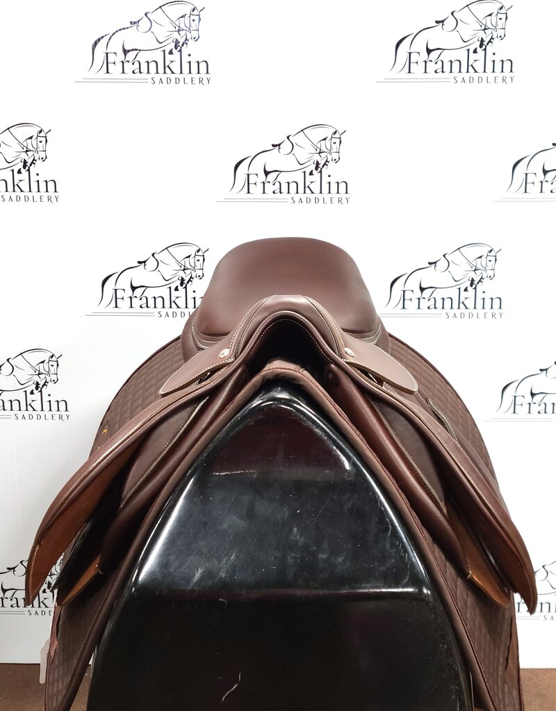 Butet Butet Premium Integrated L 15" Seat 1.5 Flap Standard Tree DF Gold Saddle