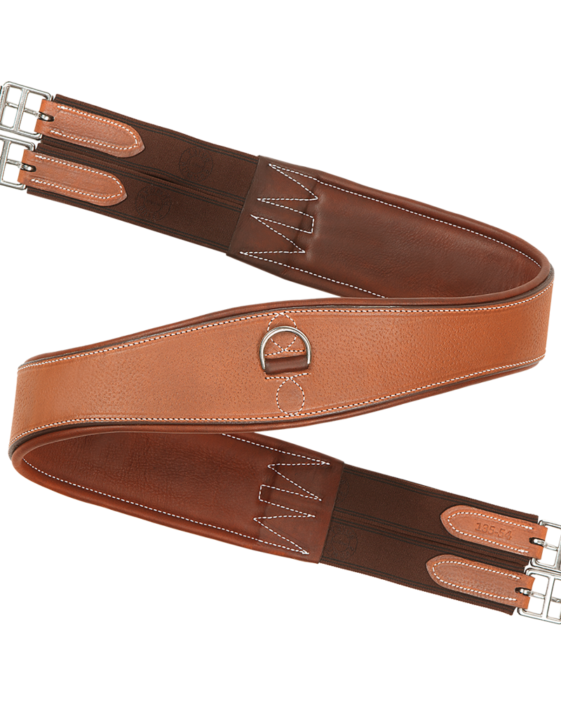 Butet Butet Classic Symmetric Girth With D-Rings Gold 50"