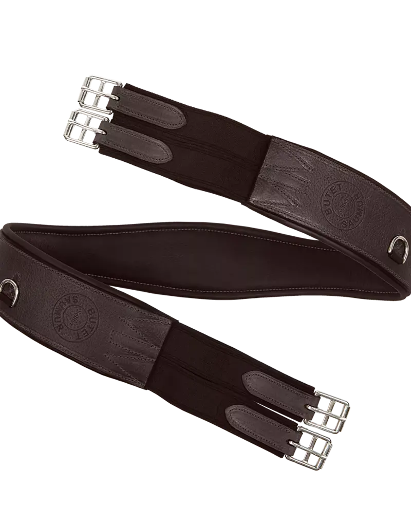 Butet Butet Classic Symmetric Girth with D-Rings Cachou