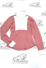 Horse Pilot Horse PIlot Women's Monica Long Sleeve Show Shirt Mesa Pink