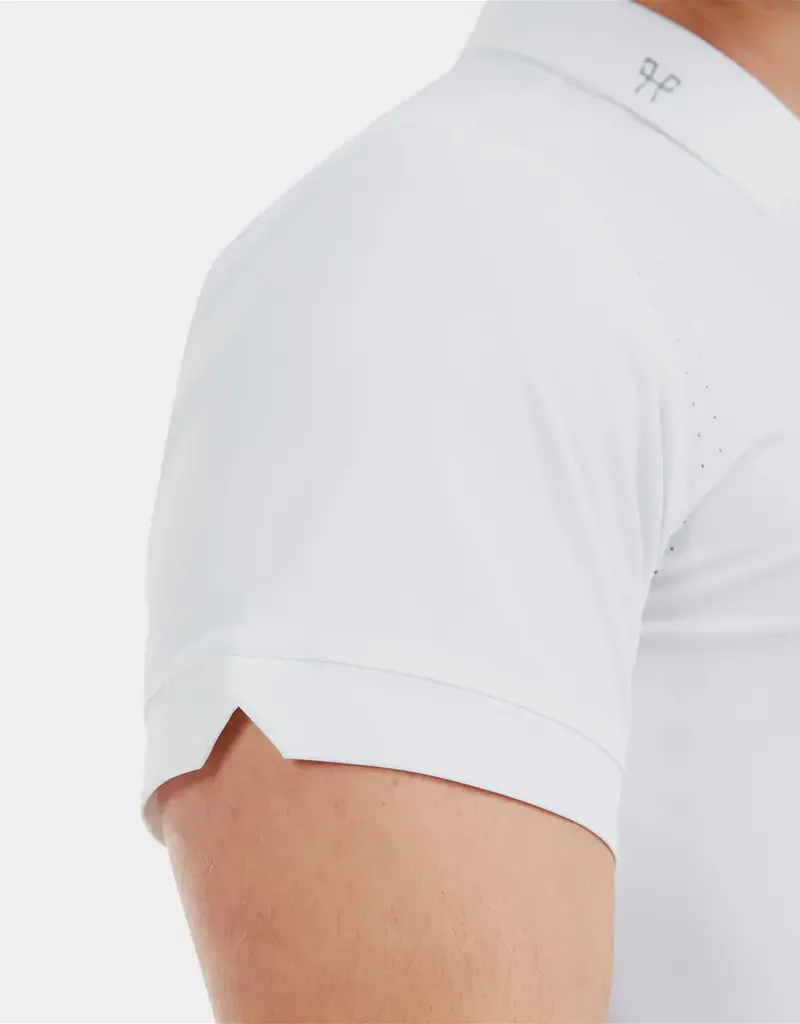 Horse Pilot Horse Pilot Aerolight Men's Short Sleeve Show Shirt White