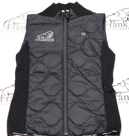 Horse Pilot Horse Pilot Women's Rider Vest With Franklin Saddlery Logo Black